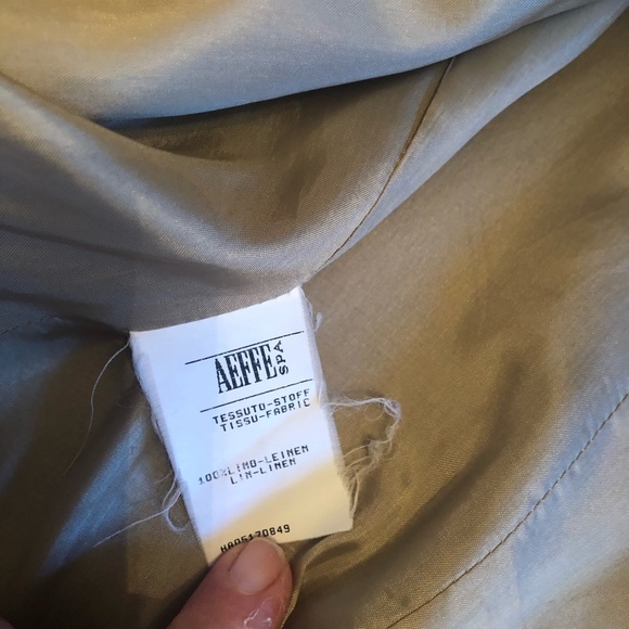 Authentic Vintage Moschino Linen Blazer - Picture 7 of 9